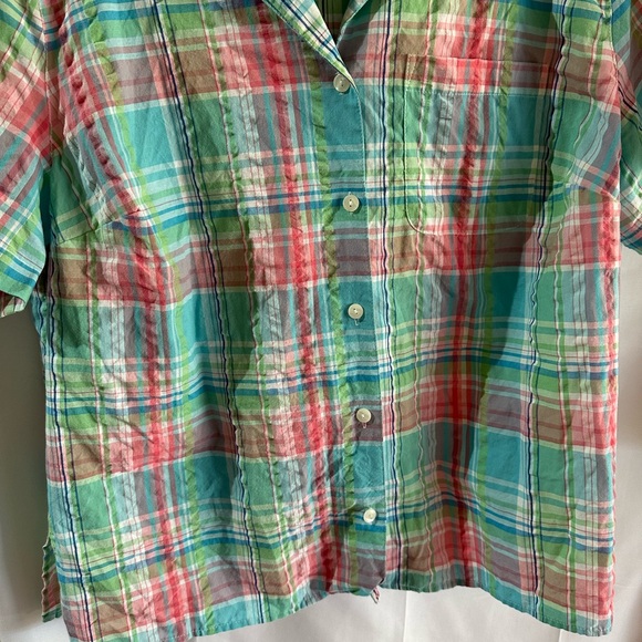 Alfred Dunner Vibrant Plaid Shirt - Picture 5 of 9
